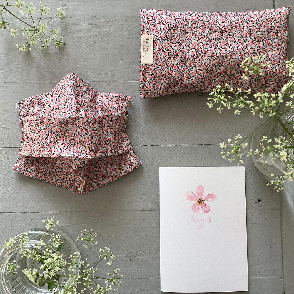 Mask & Lavender Eye Pillow