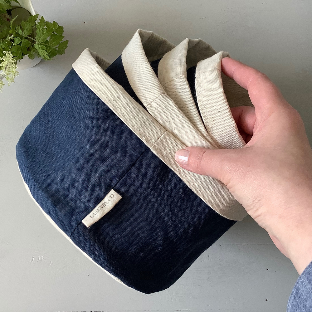 Linen Bread Basket Sizes
